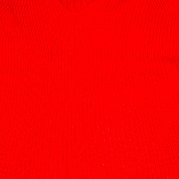 Express Red BNWOT Puff Sleeve Sweater Size Large - Picture 4 of 5